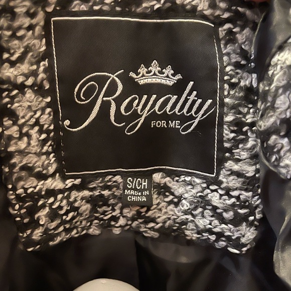 Royalty for Me Womens Coat Size Small Wool - Picture 10 of 14